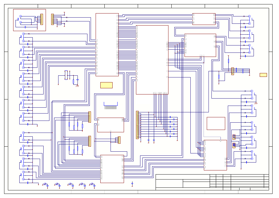 L921ct - av8 audio board interconnections | Arcam Preamp Processor AV8 User Manual | Page 96 / 147