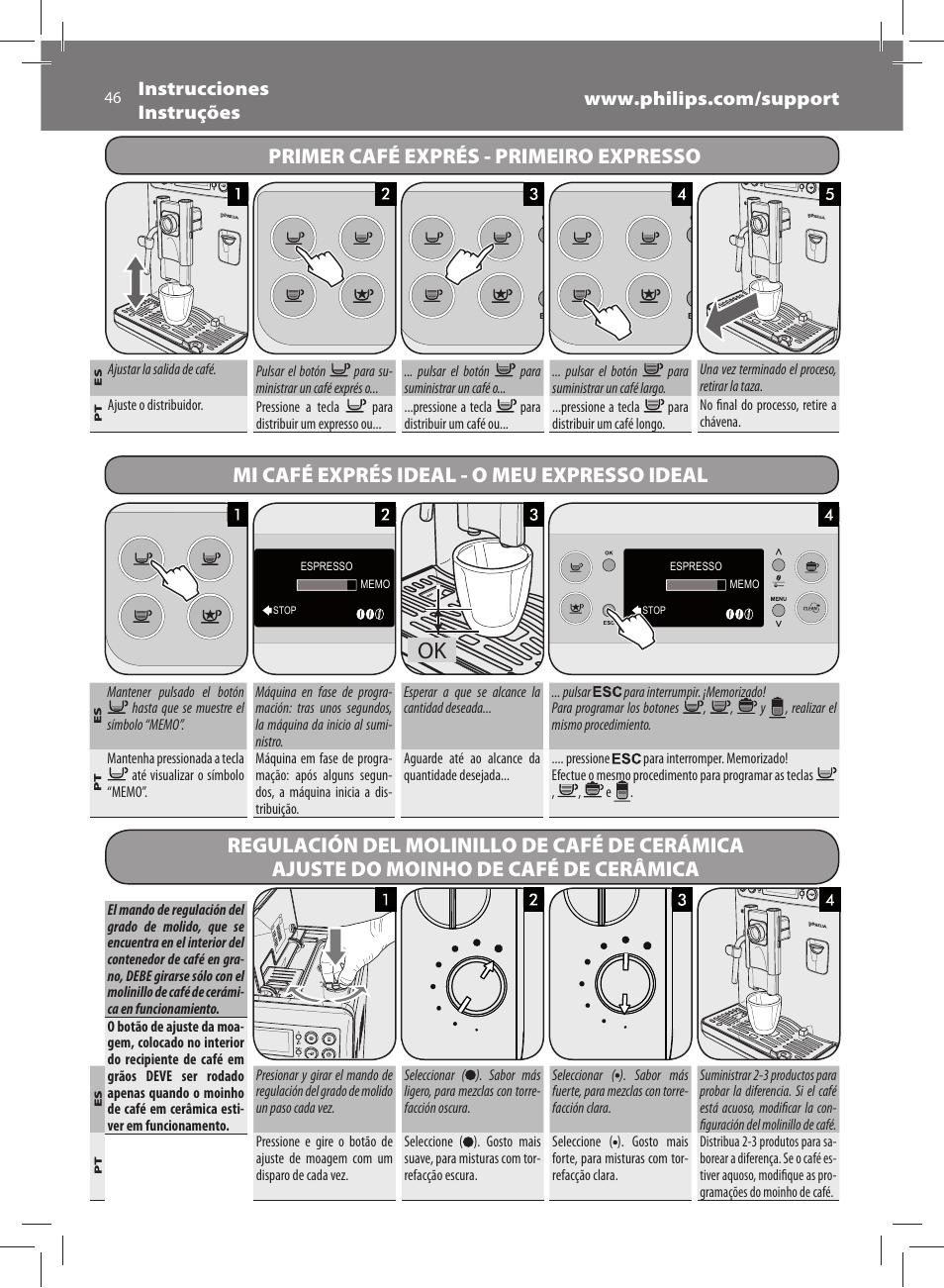 Philips Saeco Exprelia Evo Machine espresso Super Automatique User Manual | Page 46 / 60
