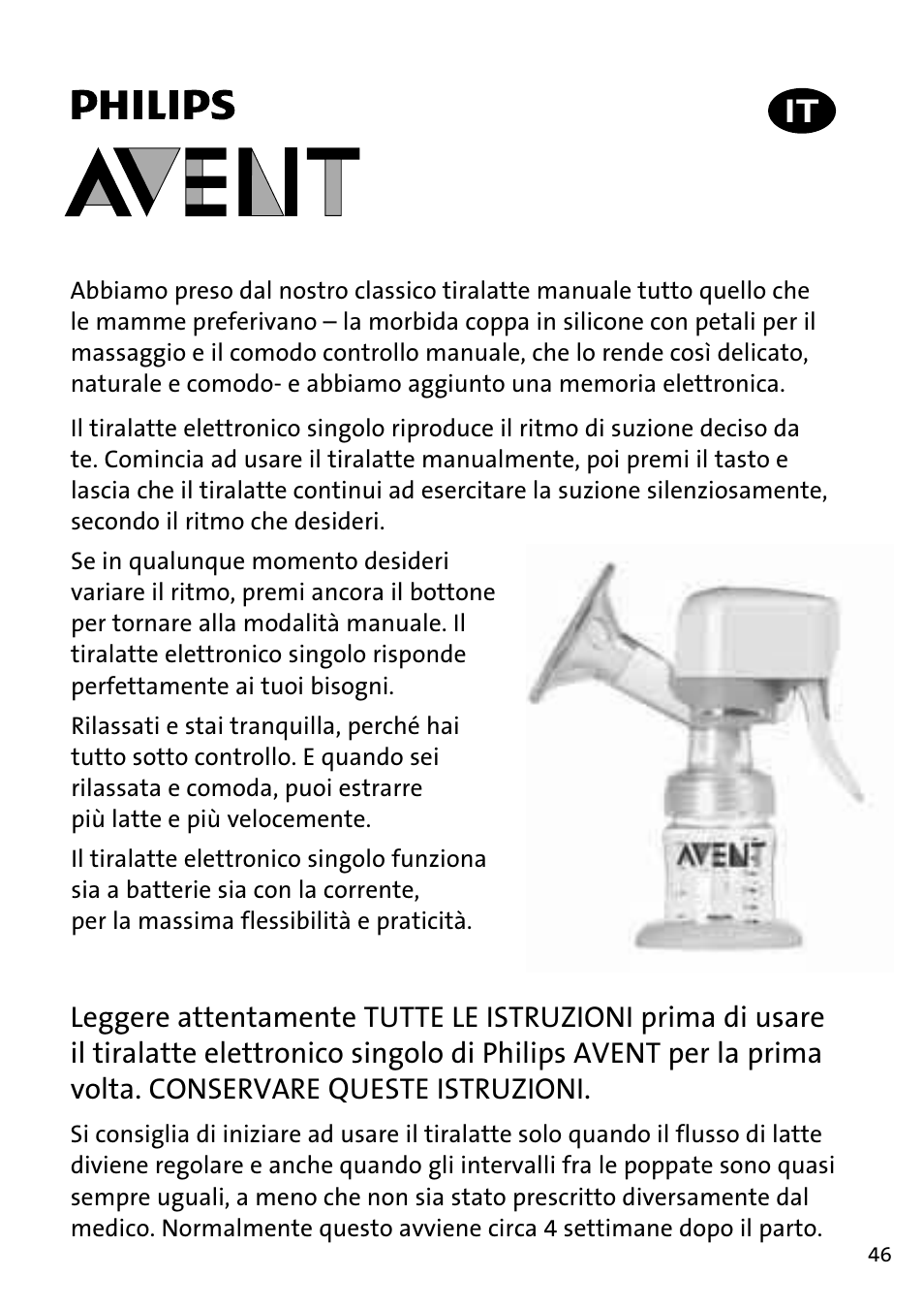 Philips AVENT Tire-lait électronique User Manual | Page 43 / 54