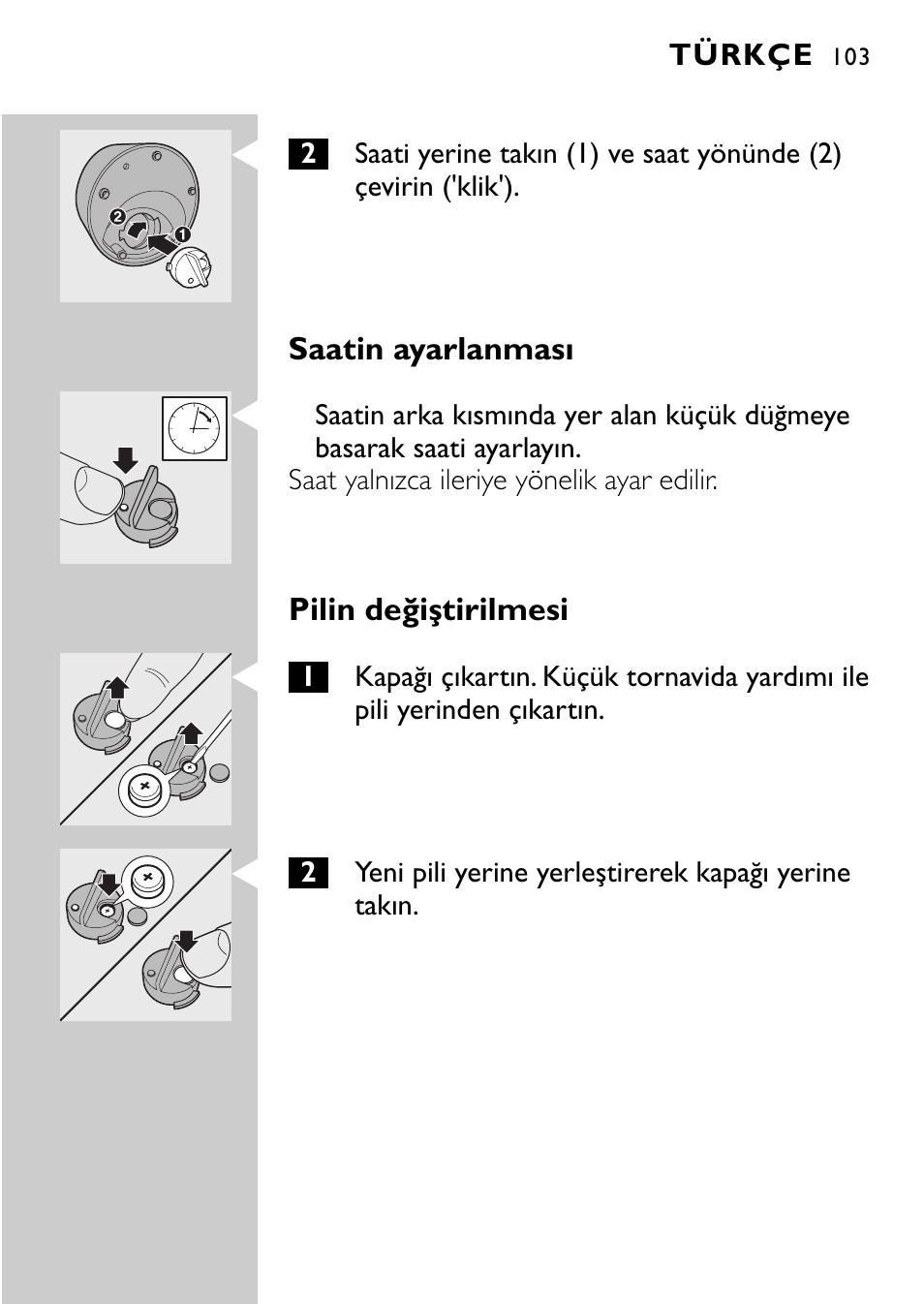 Philips Rasoir électrique User Manual | Page 101 / 112