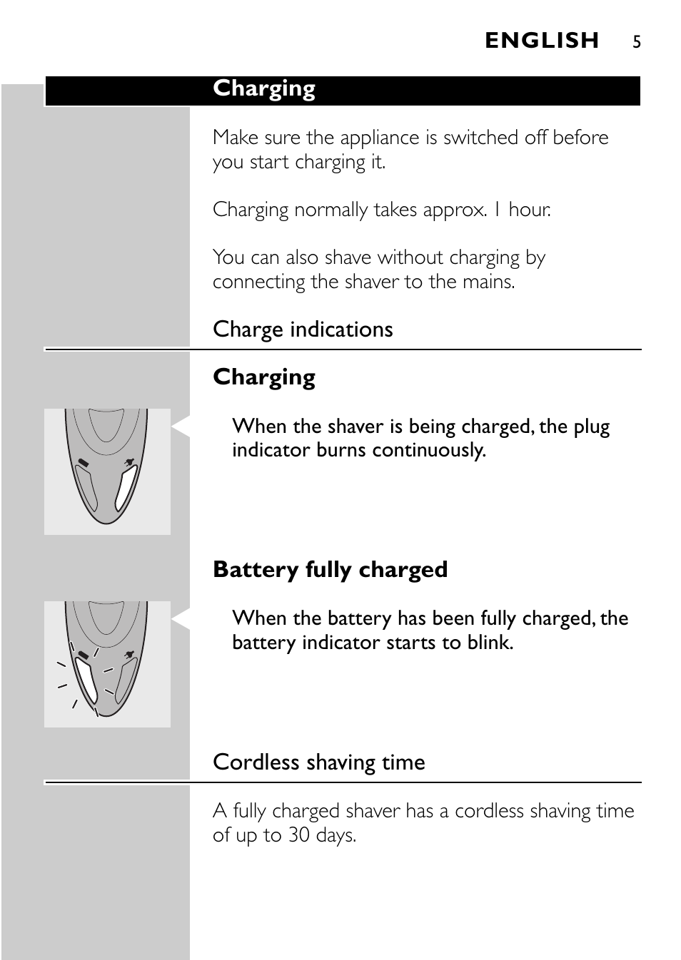 Philips Rasoir électrique User Manual | Page 3 / 112