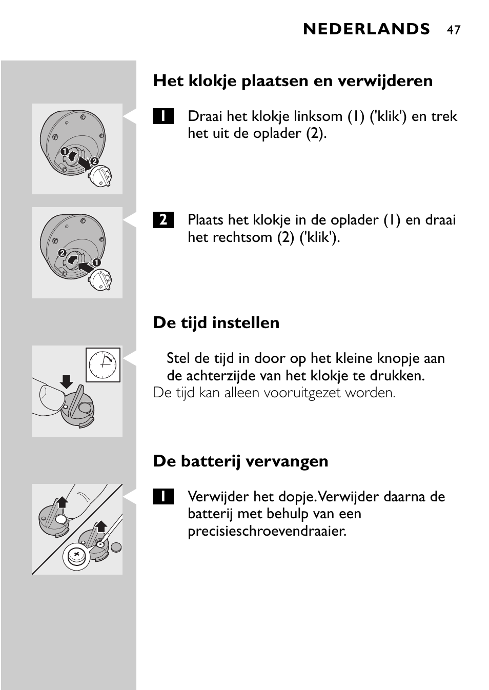 Philips Rasoir électrique User Manual | Page 45 / 112