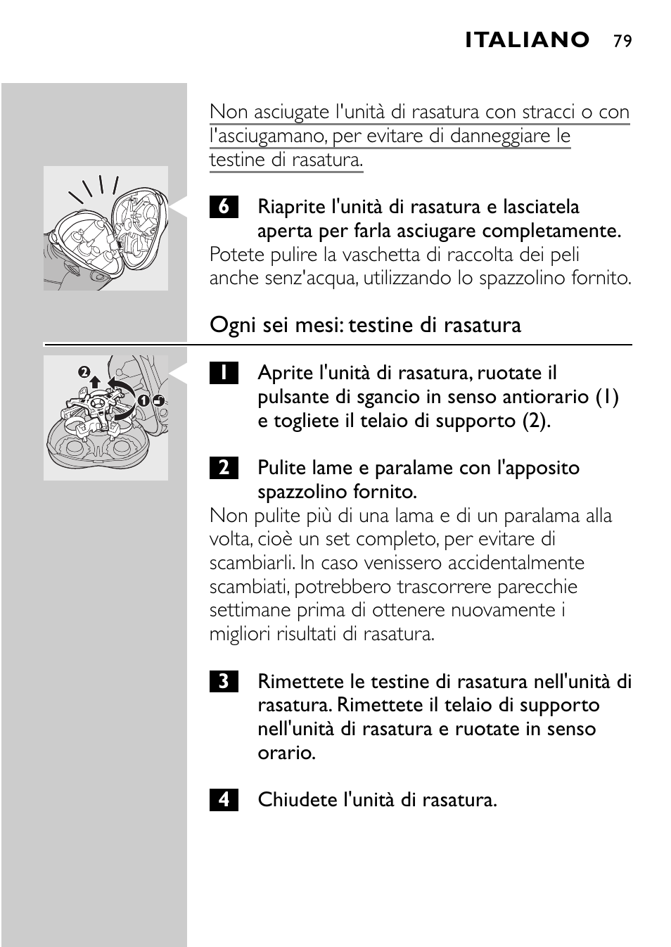 Philips Rasoir électrique User Manual | Page 77 / 112