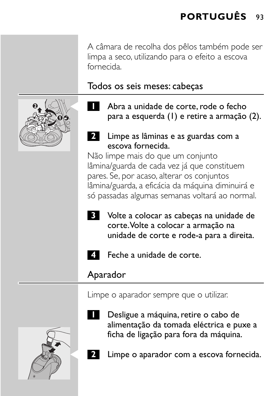 Philips Rasoir électrique User Manual | Page 91 / 112