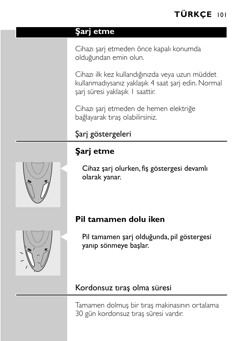 Philips Rasoir électrique User Manual | Page 99 / 112