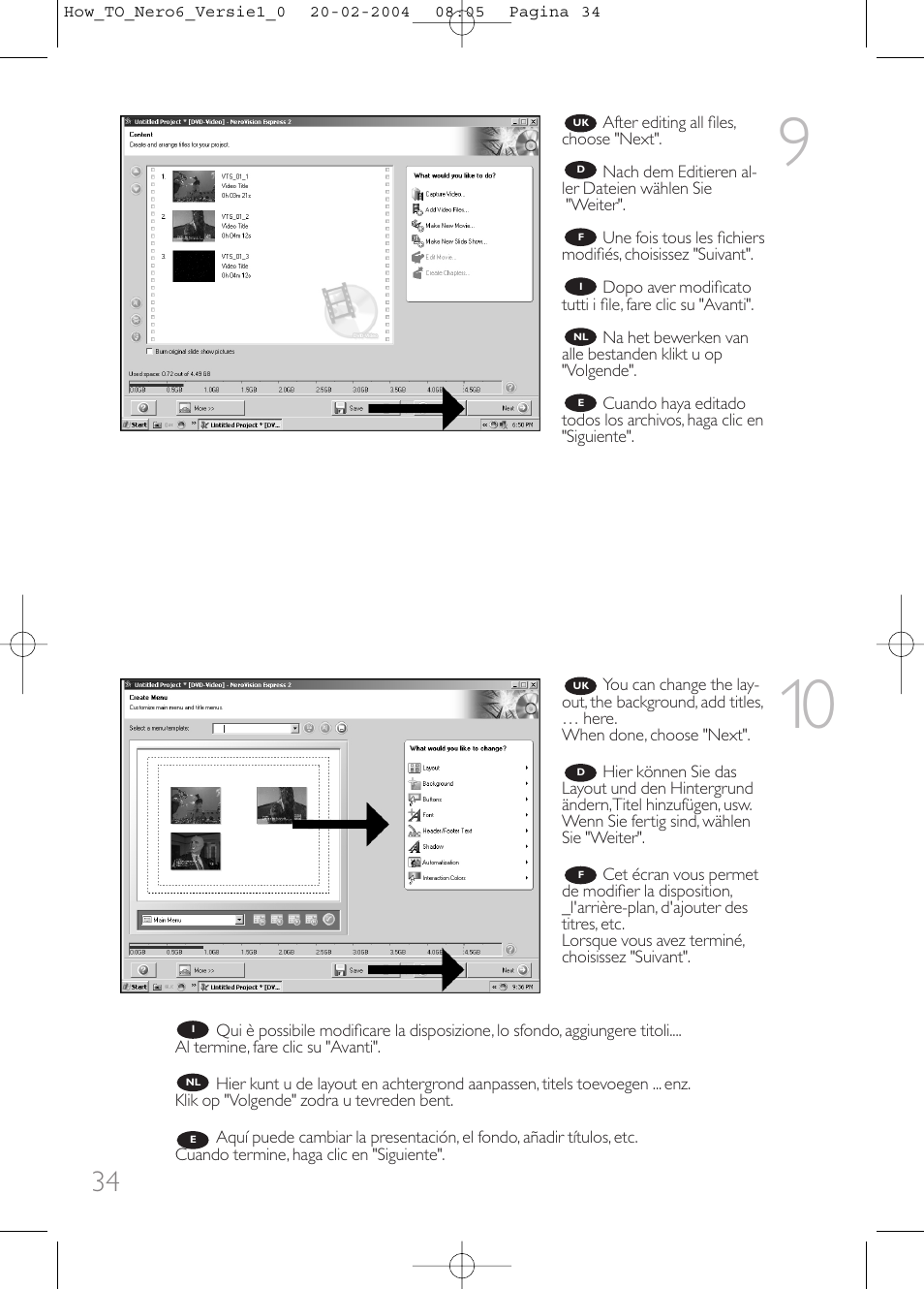 Philips Lecteur interne User Manual | Page 34 / 64