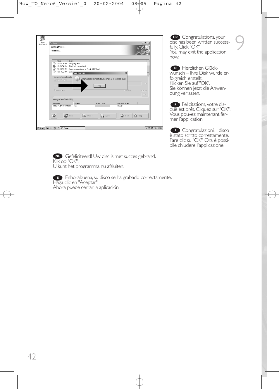 Philips Lecteur interne User Manual | Page 42 / 64