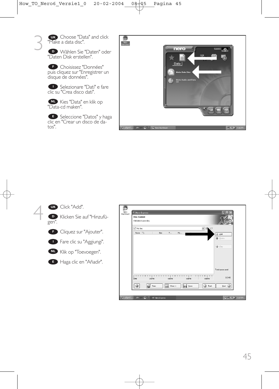 Philips Lecteur interne User Manual | Page 45 / 64