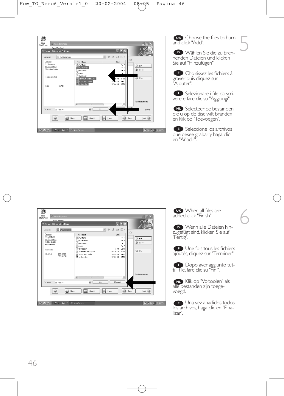 Philips Lecteur interne User Manual | Page 46 / 64