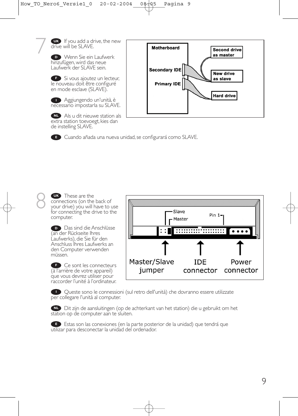 Philips Lecteur interne User Manual | Page 9 / 64
