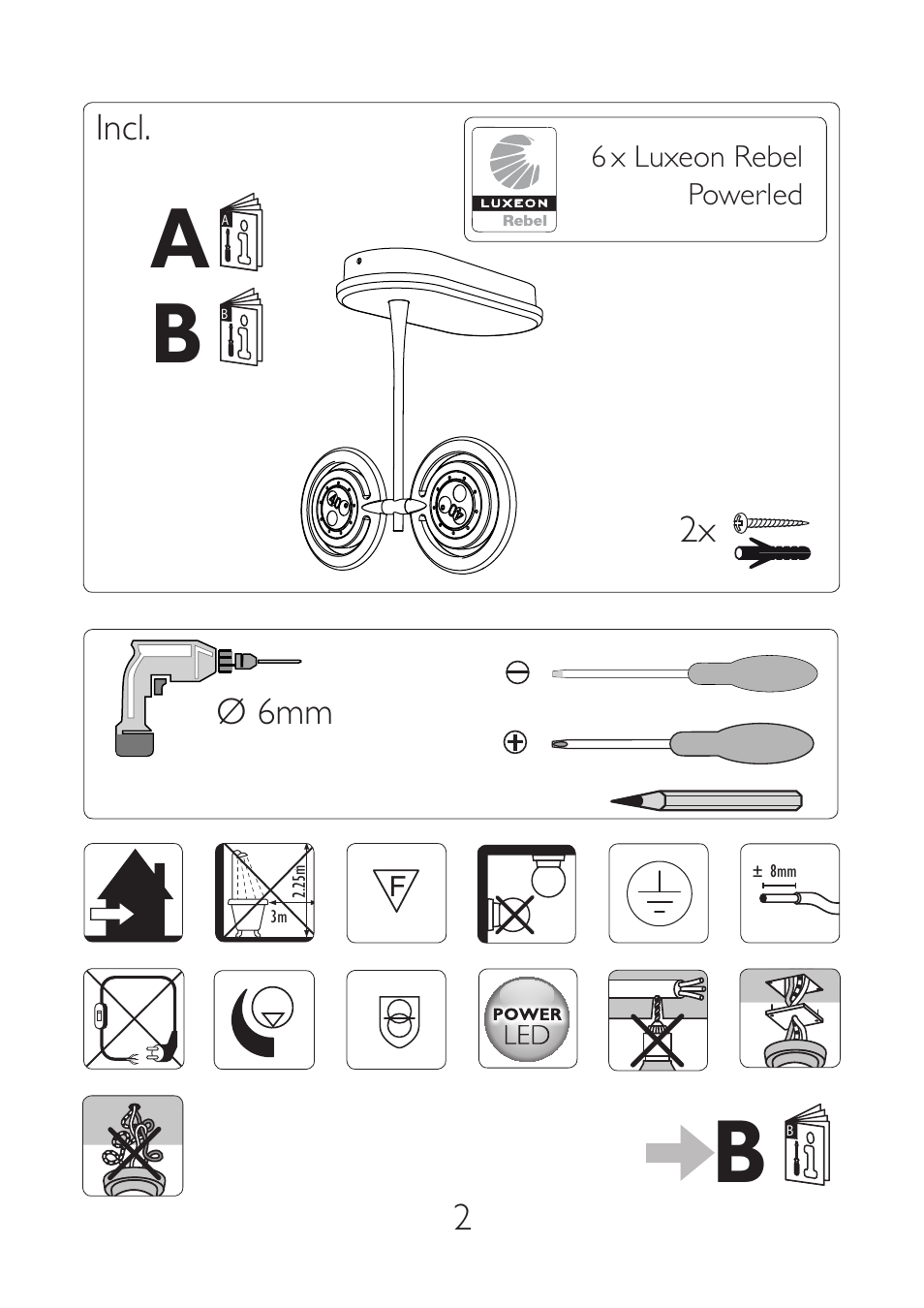 Philips Ledino Spot User Manual | Page 2 / 25