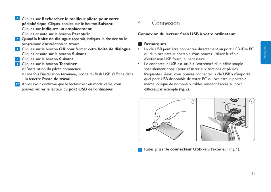 4connexion | Philips Clé USB User Manual | Page 14 / 98