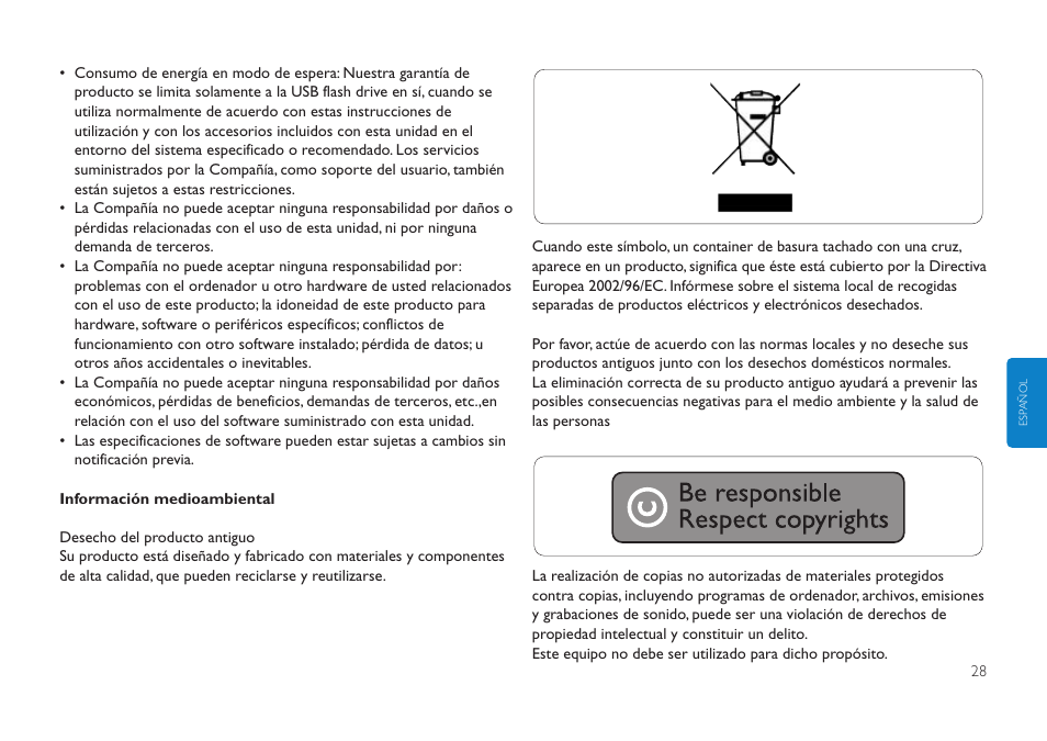 Philips Clé USB User Manual | Page 28 / 98