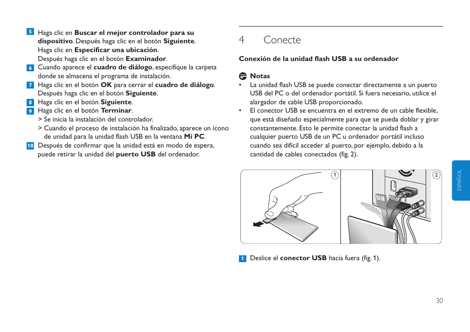 4conecte | Philips Clé USB User Manual | Page 30 / 98