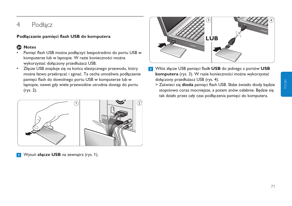 4podłącz | Philips Clé USB User Manual | Page 71 / 98