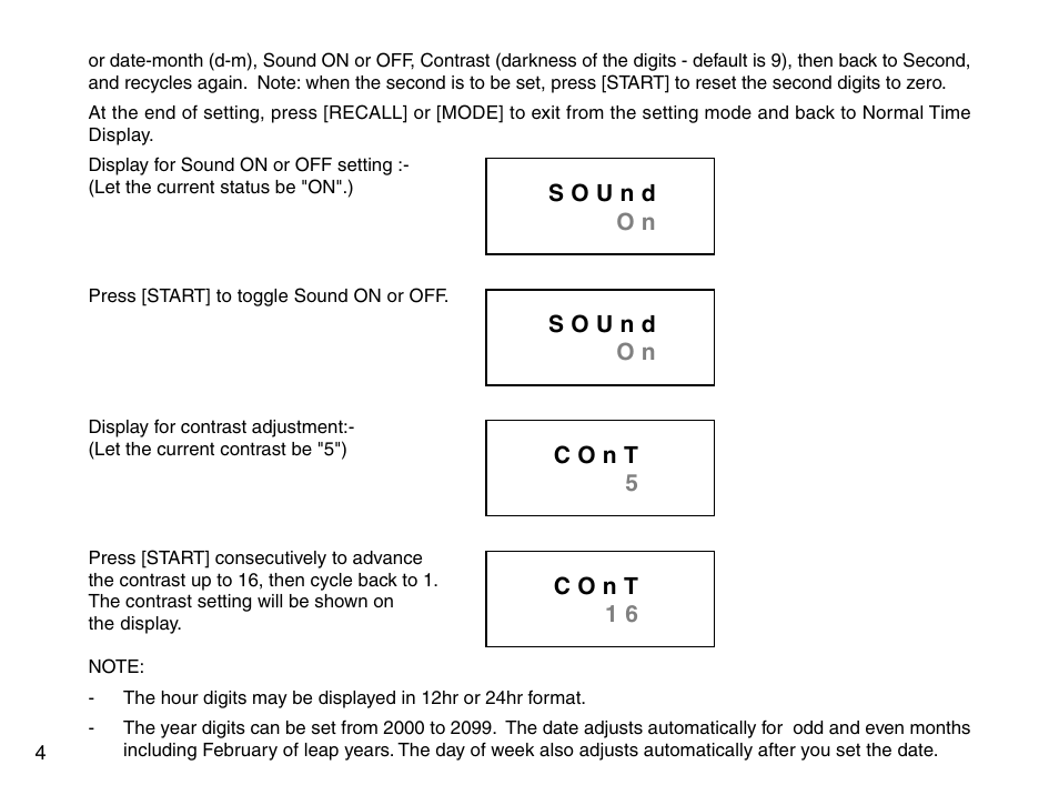 Accusplit AE760M100 User Manual | Page 6 / 20