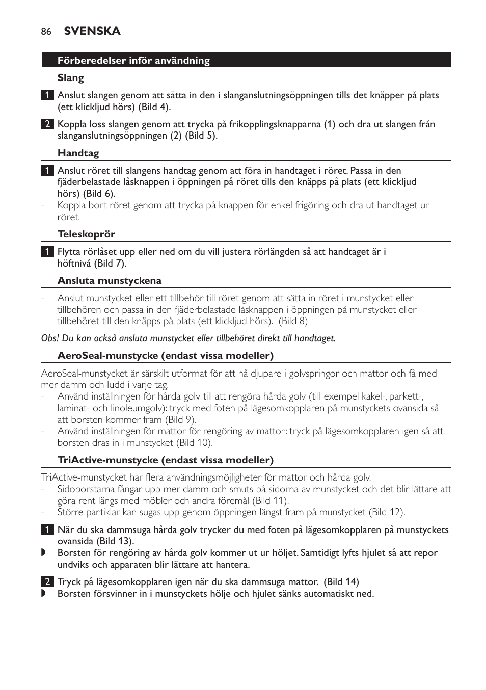 Philips PowerPro Aspirateur sans sac User Manual | Page 86 / 104