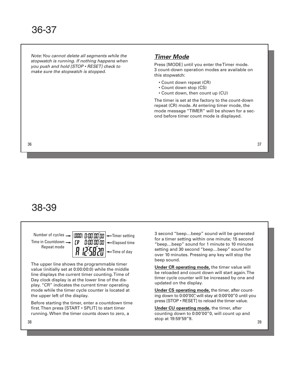 Accusplit AX602M500 User Manual | Page 10 / 14
