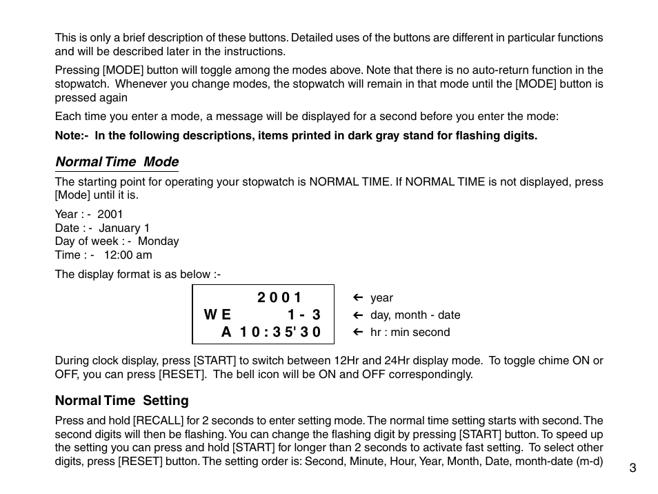 Accusplit AE790M User Manual | Page 5 / 21
