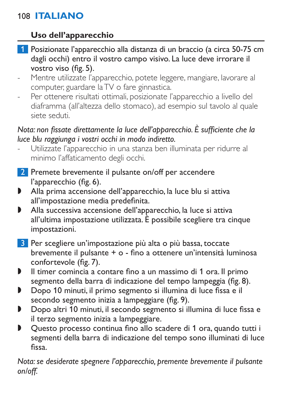 Philips EnergyUp Lampe Energylight User Manual | Page 108 / 176