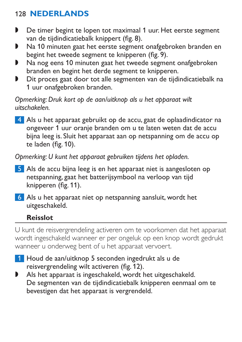 Philips EnergyUp Lampe Energylight User Manual | Page 128 / 176