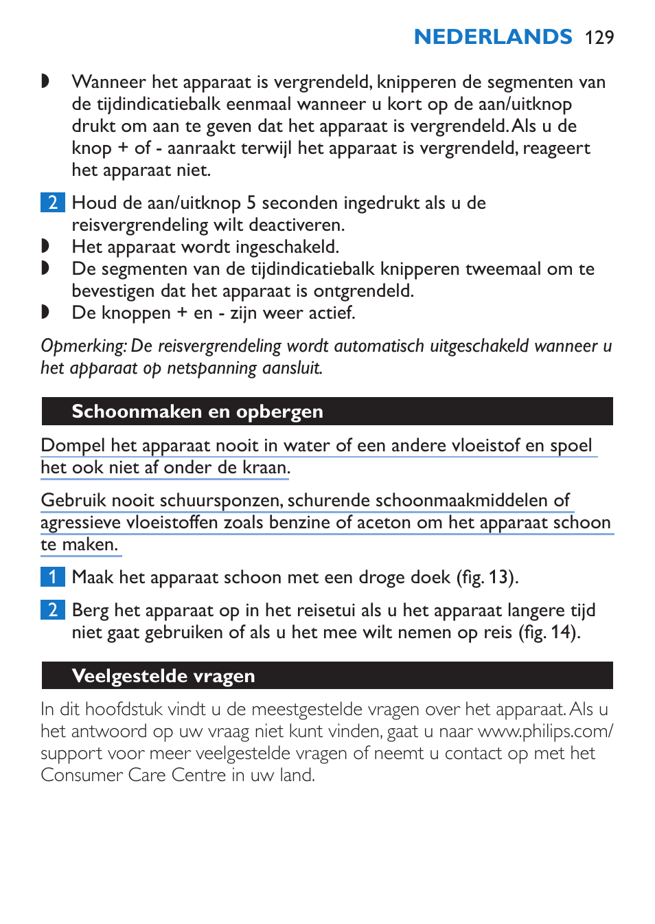 Philips EnergyUp Lampe Energylight User Manual | Page 129 / 176