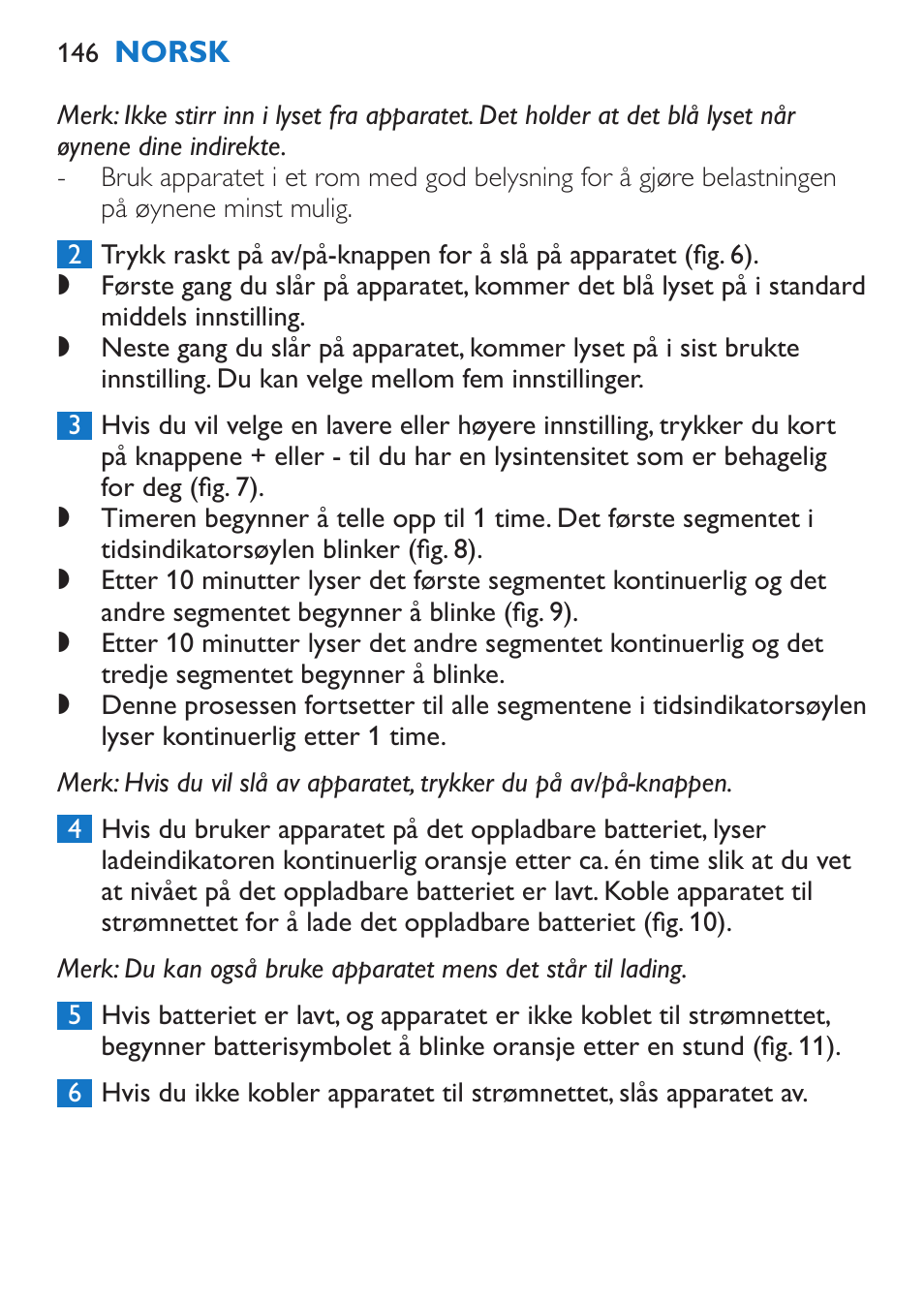 Philips EnergyUp Lampe Energylight User Manual | Page 146 / 176