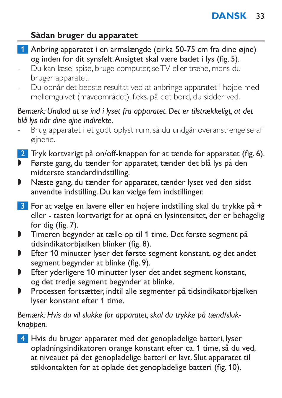 Philips EnergyUp Lampe Energylight User Manual | Page 33 / 176