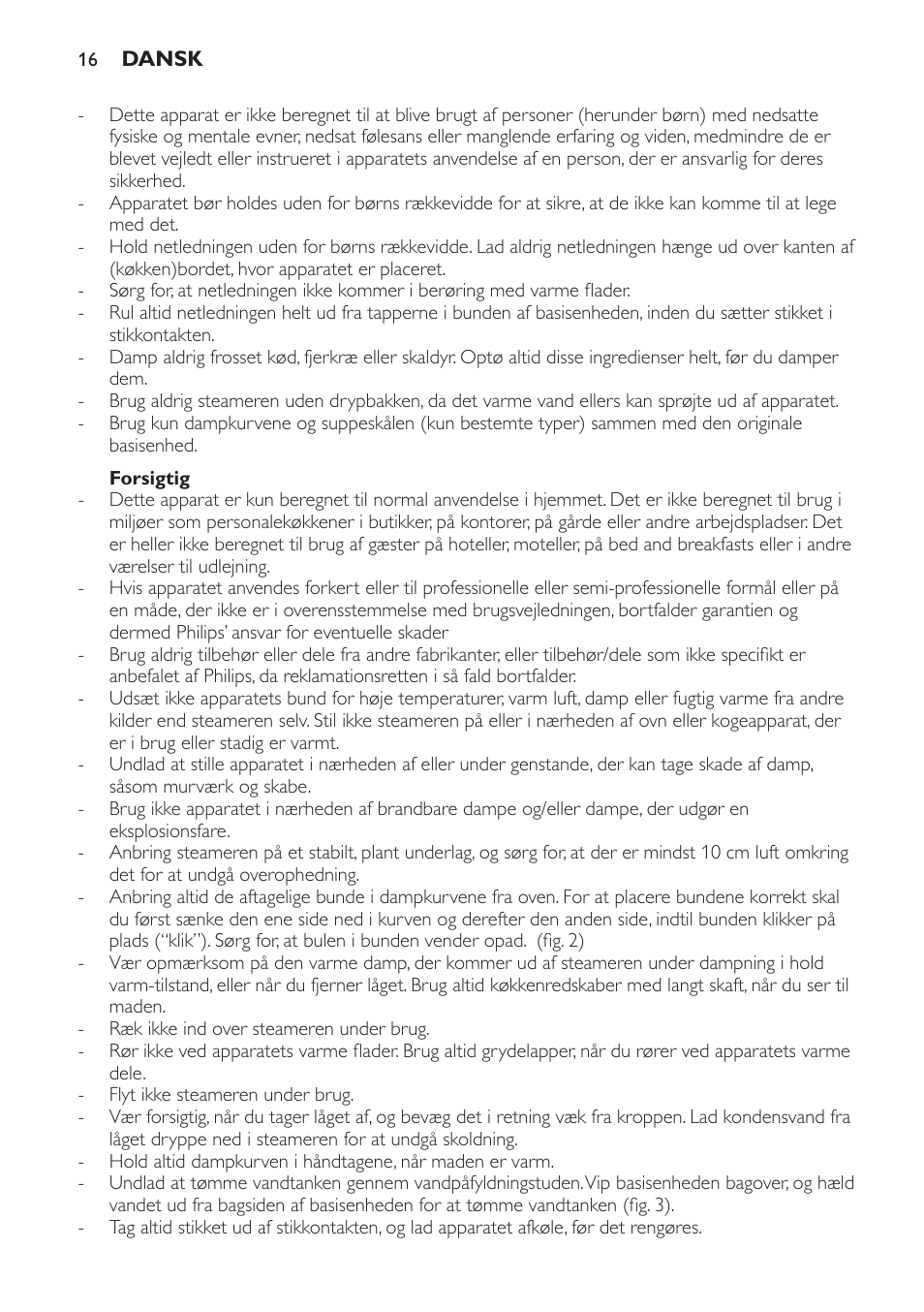 Philips Avance Collection Cuiseur Vapeur User Manual | Page 16 / 96