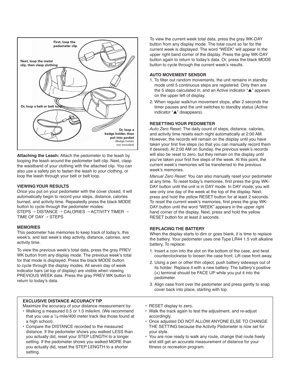 Accusplit Eagle AE1590M12 User Manual | Page 2 / 2