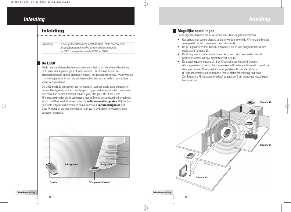 Inleiding | Philips Relais RF User Manual | Page 21 / 26