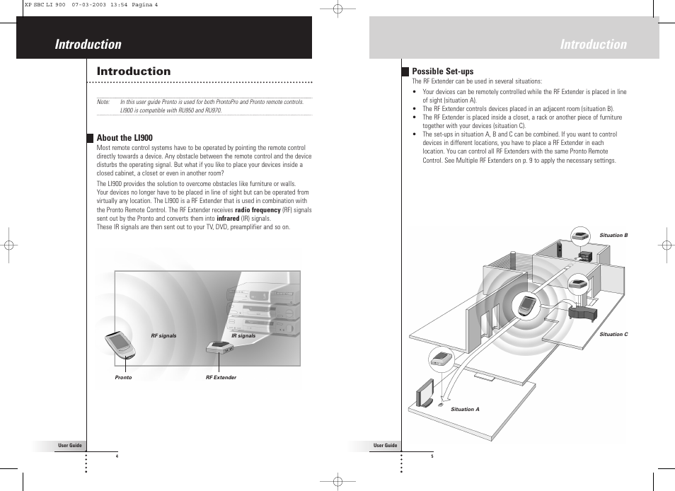 Introduction | Philips Relais RF User Manual | Page 3 / 26