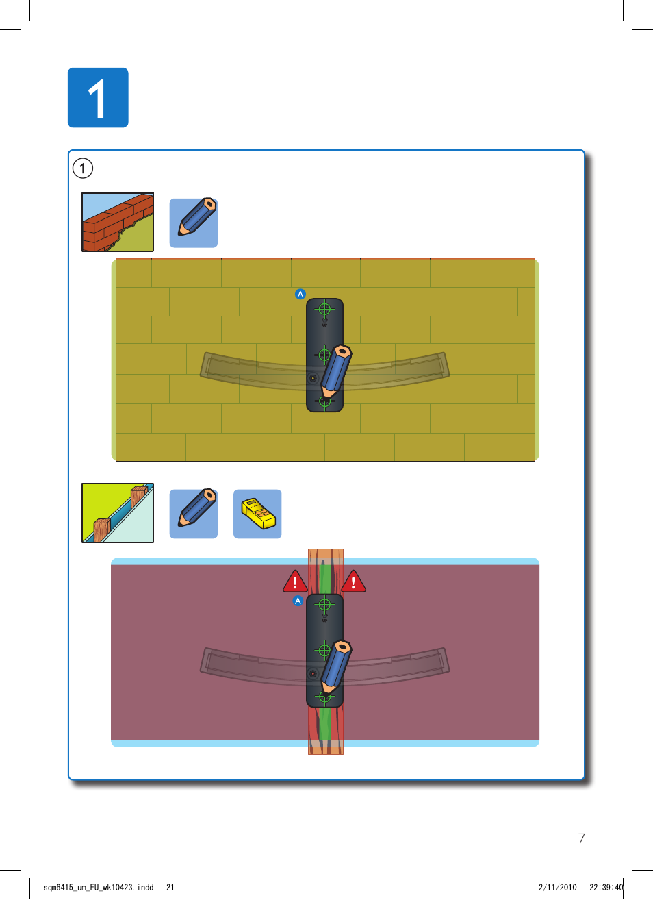Philips Support mural LCD User Manual | Page 21 / 30