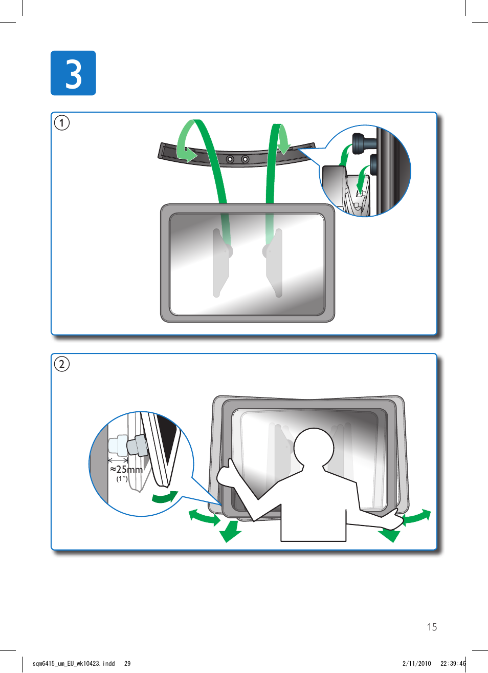 Philips Support mural LCD User Manual | Page 29 / 30