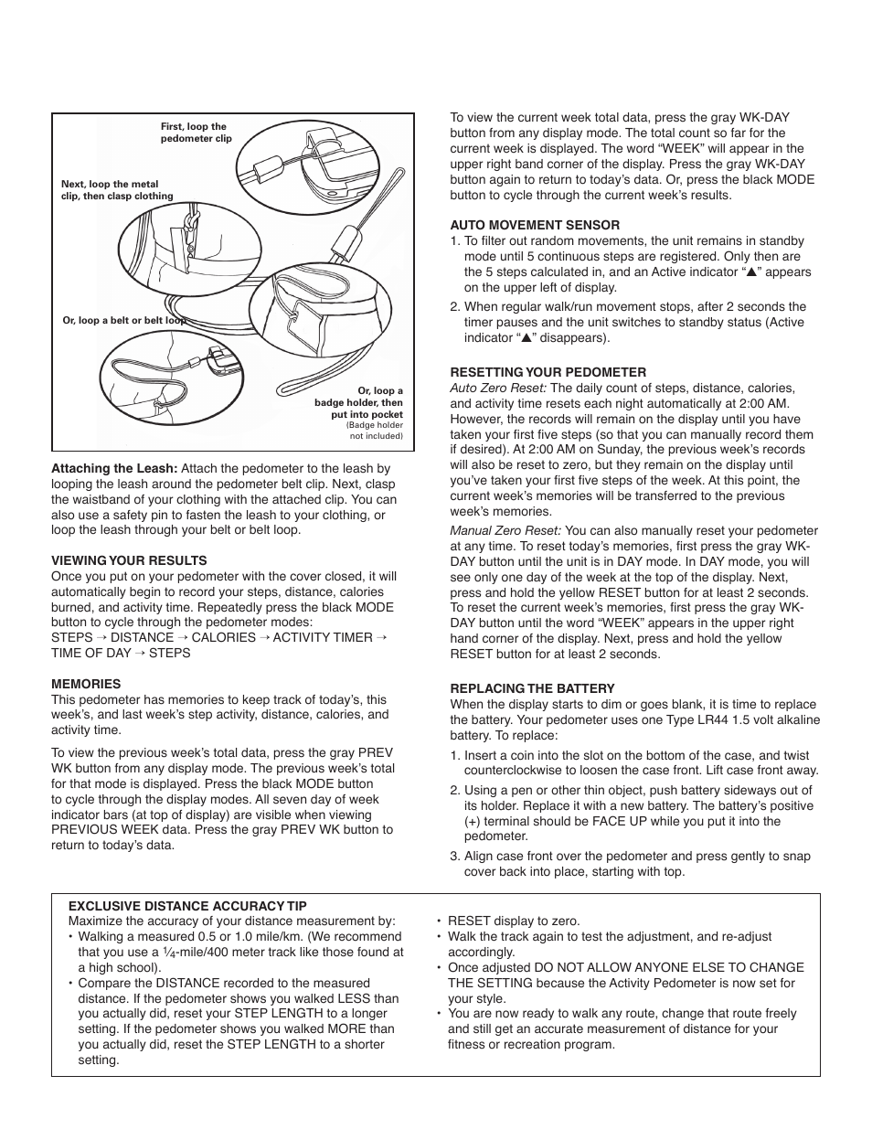 Accusplit AL1590M12 User Manual | Page 2 / 2