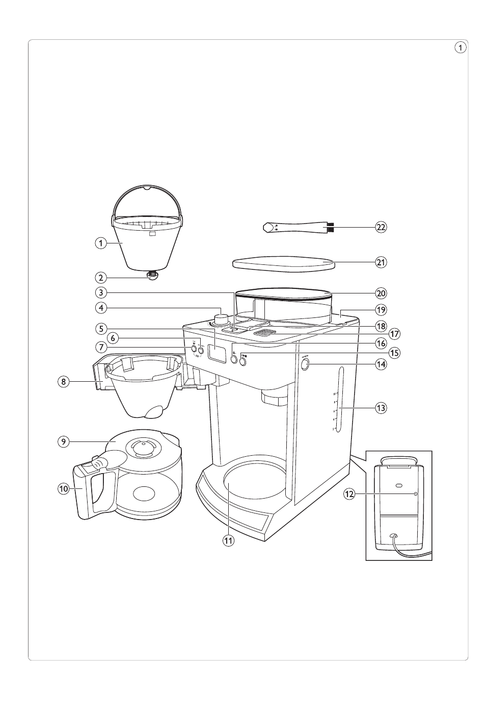 Philips Grind & Brew Cafetière User Manual | Page 3 / 108