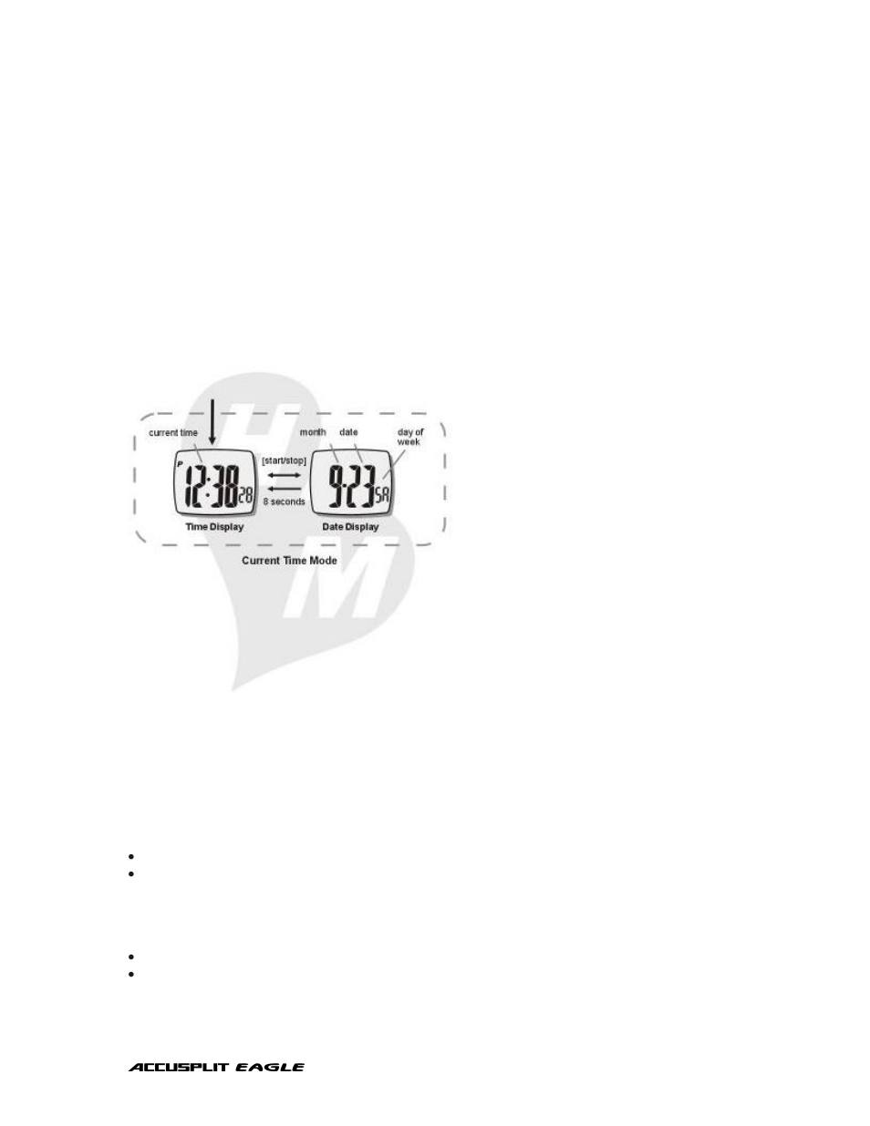 Accusplit EAGLE 920HRM User Manual | Page 3 / 18