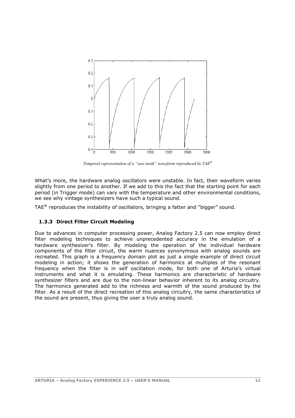 Arturia 2.5 User Manual | Page 11 / 60