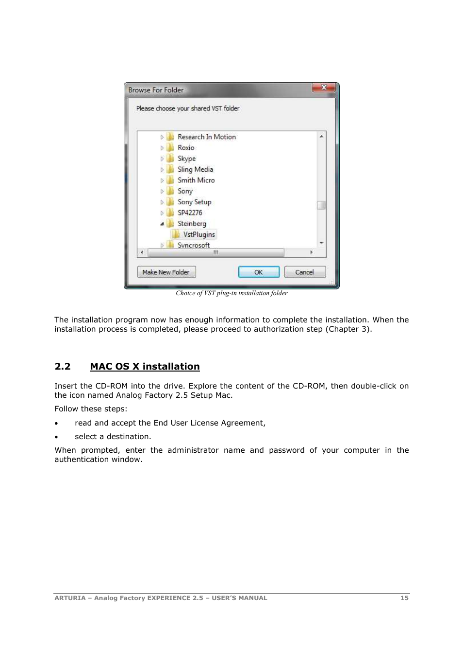 Arturia 2.5 User Manual | Page 15 / 60