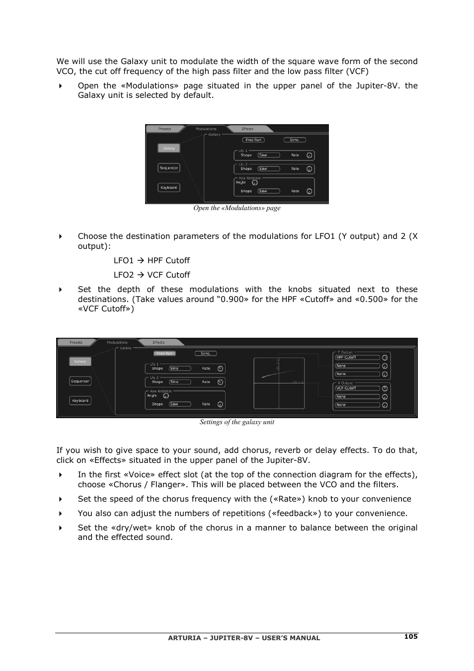 Arturia JUPITER-8V 2 User Manual | Page 105 / 125