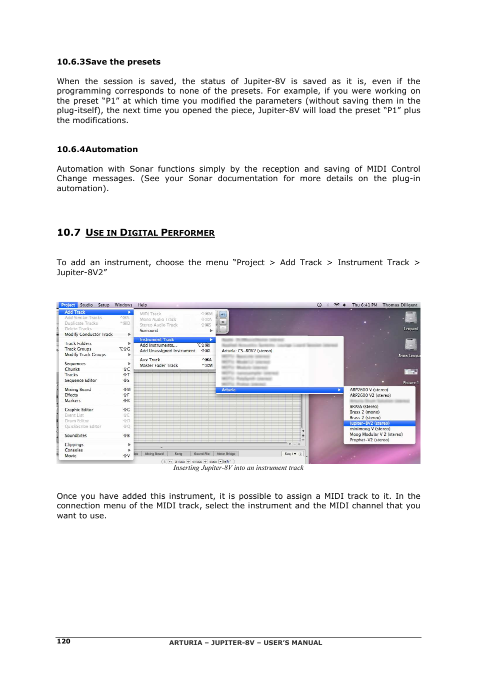 Arturia JUPITER-8V 2 User Manual | Page 120 / 125