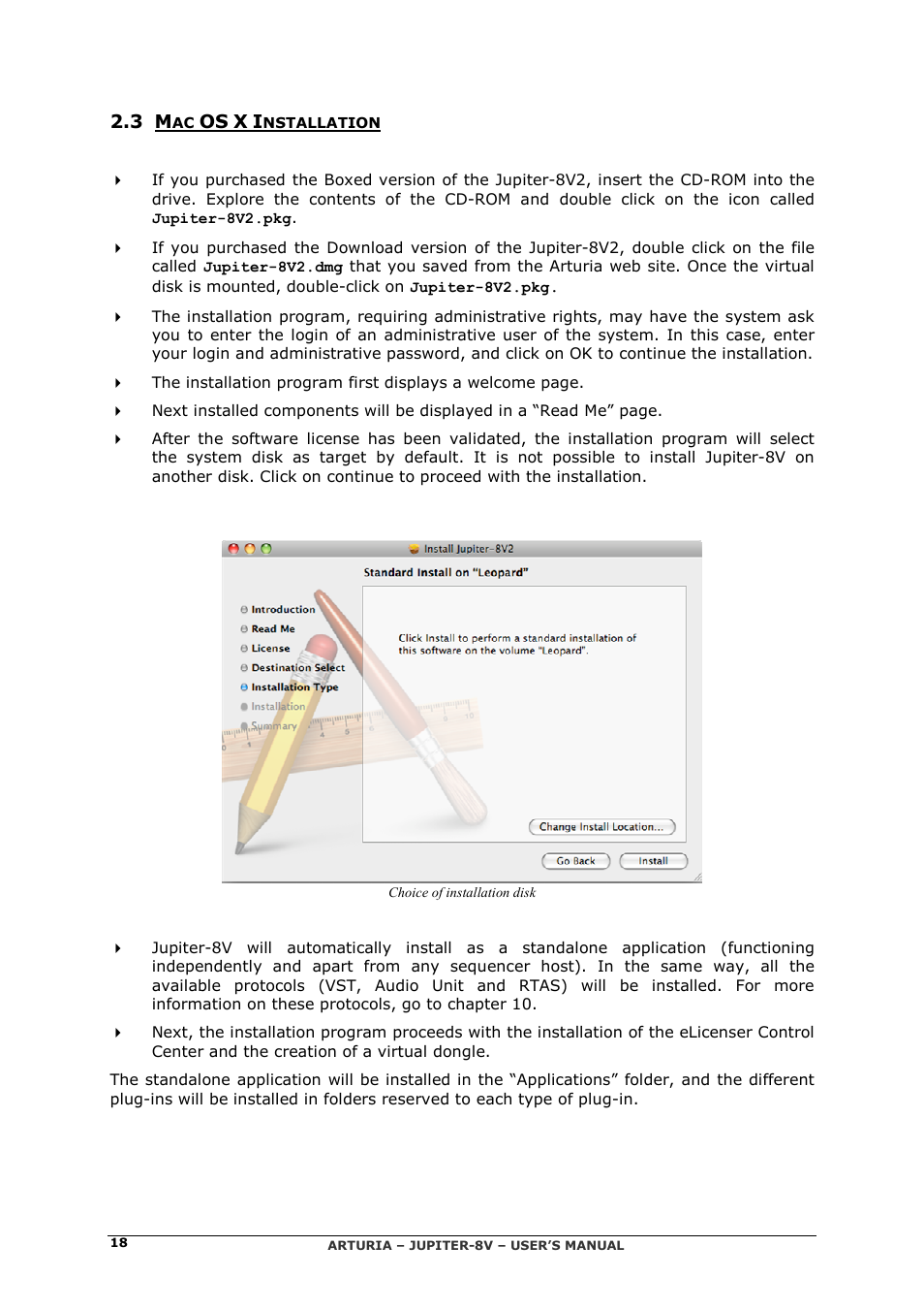 Arturia JUPITER-8V 2 User Manual | Page 18 / 125