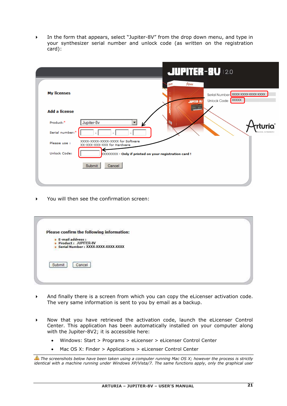 Arturia JUPITER-8V 2 User Manual | Page 21 / 125