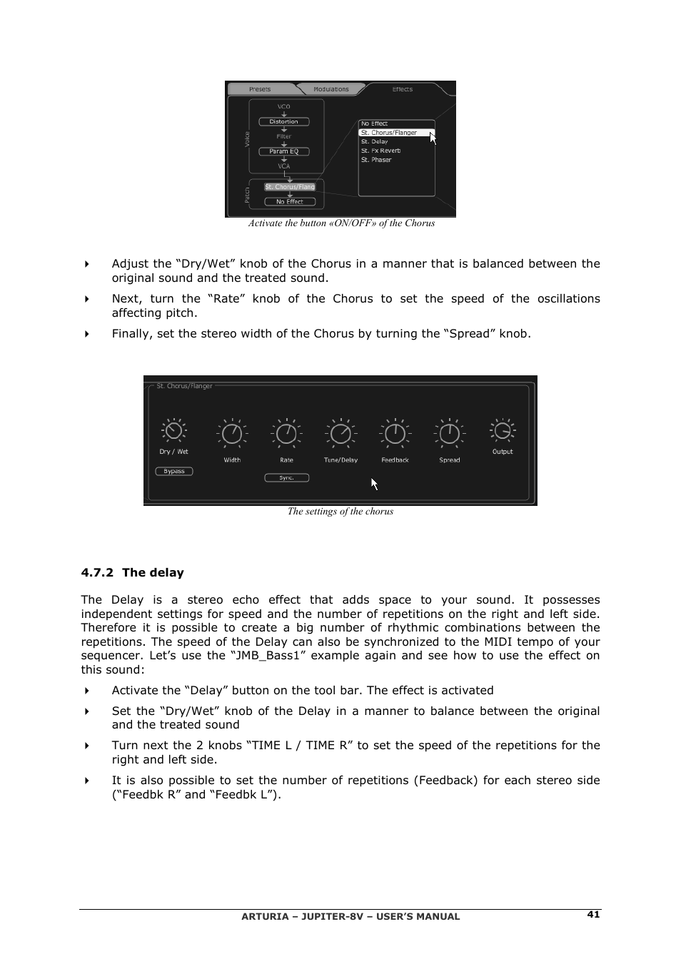 Arturia JUPITER-8V 2 User Manual | Page 41 / 125