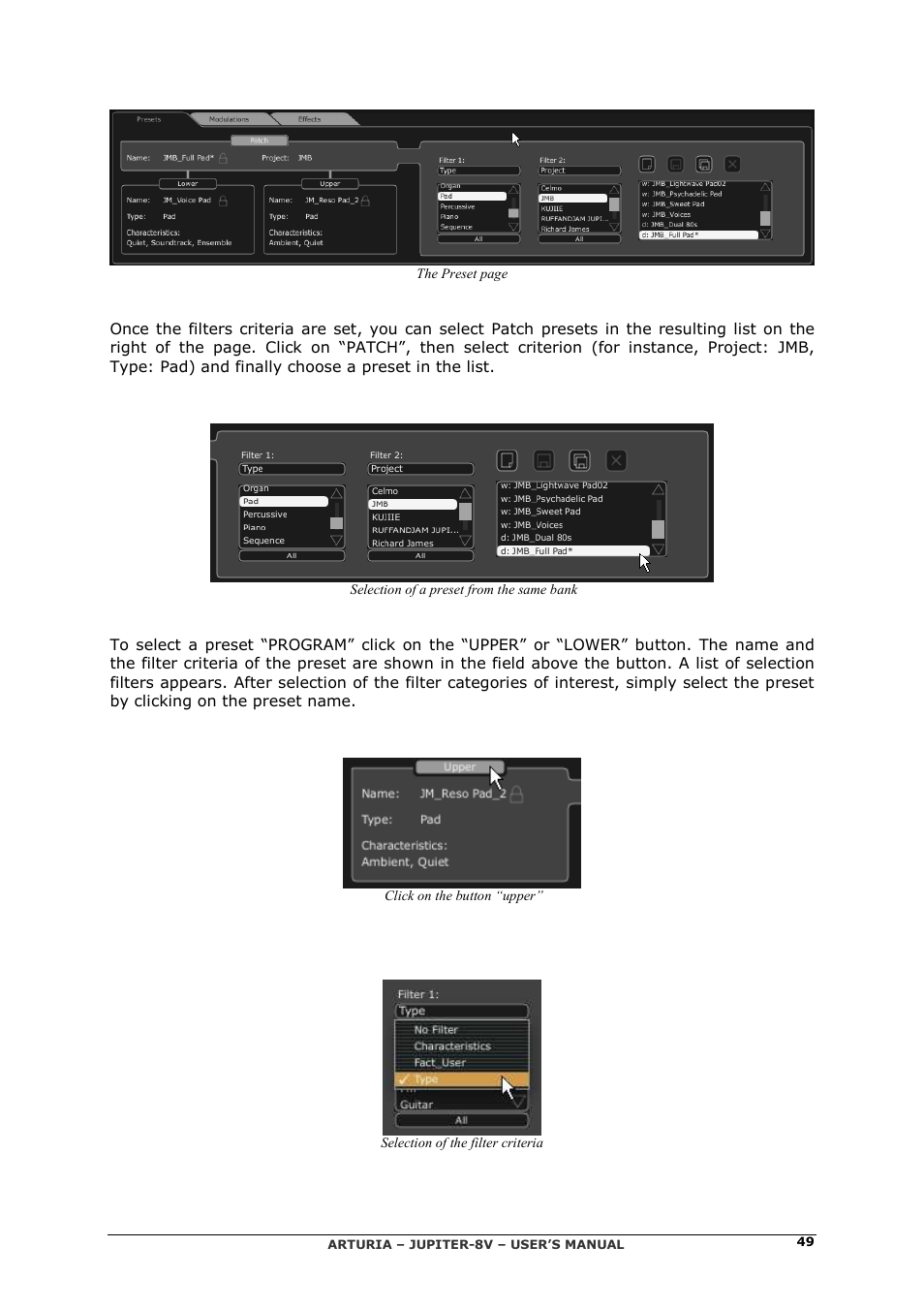 Arturia JUPITER-8V 2 User Manual | Page 49 / 125