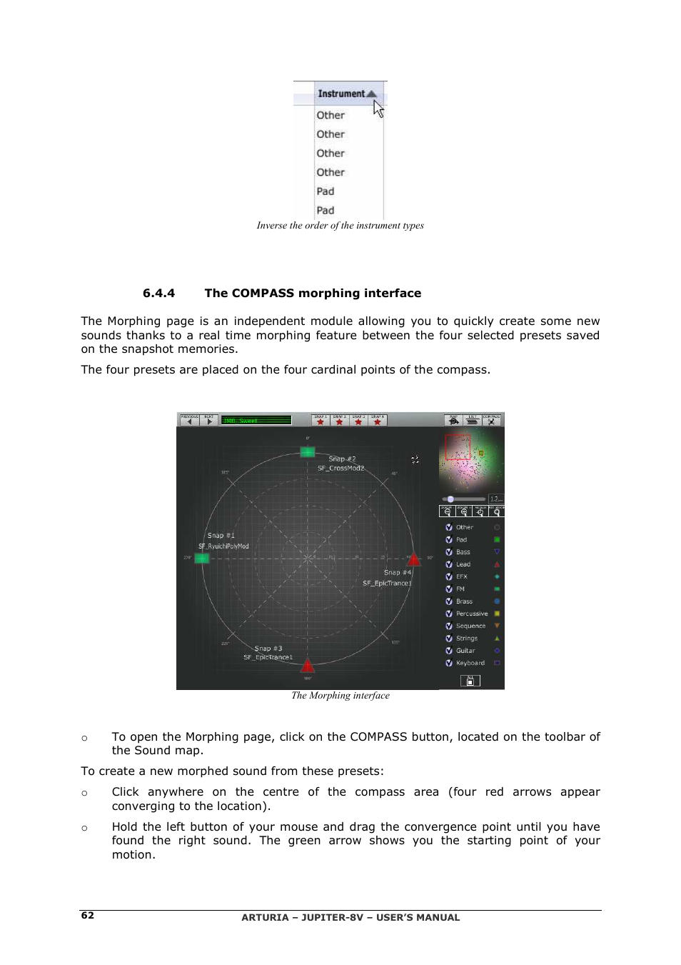 Arturia JUPITER-8V 2 User Manual | Page 62 / 125