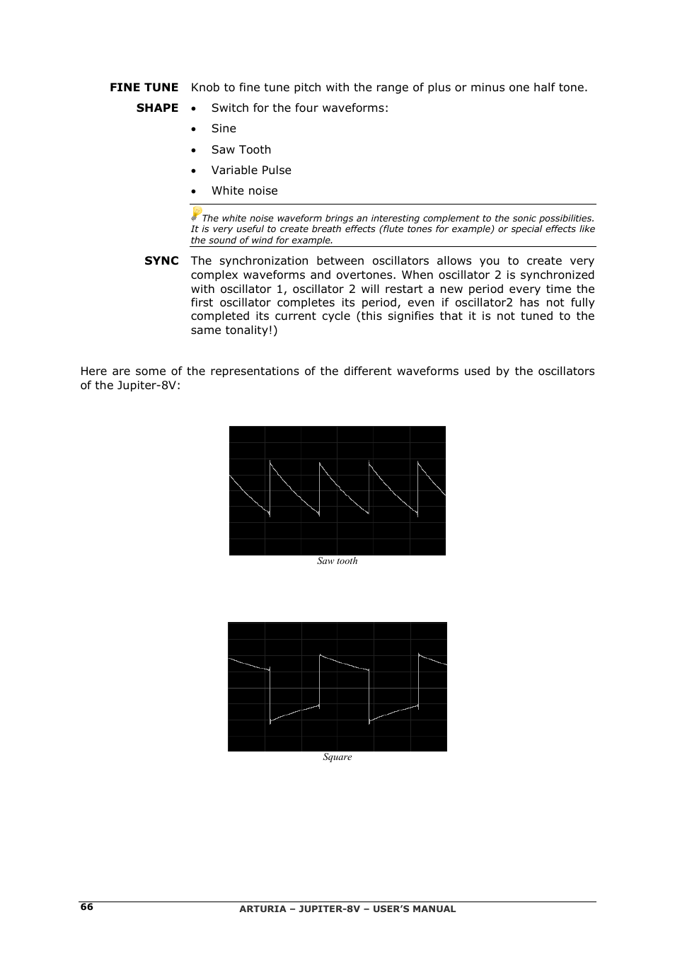 Arturia JUPITER-8V 2 User Manual | Page 66 / 125