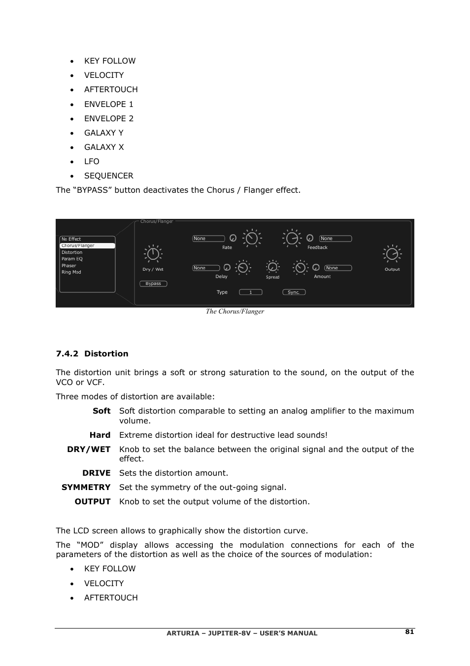 Arturia JUPITER-8V 2 User Manual | Page 81 / 125