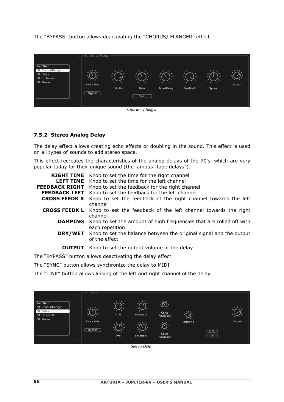 Arturia JUPITER-8V 2 User Manual | Page 86 / 125