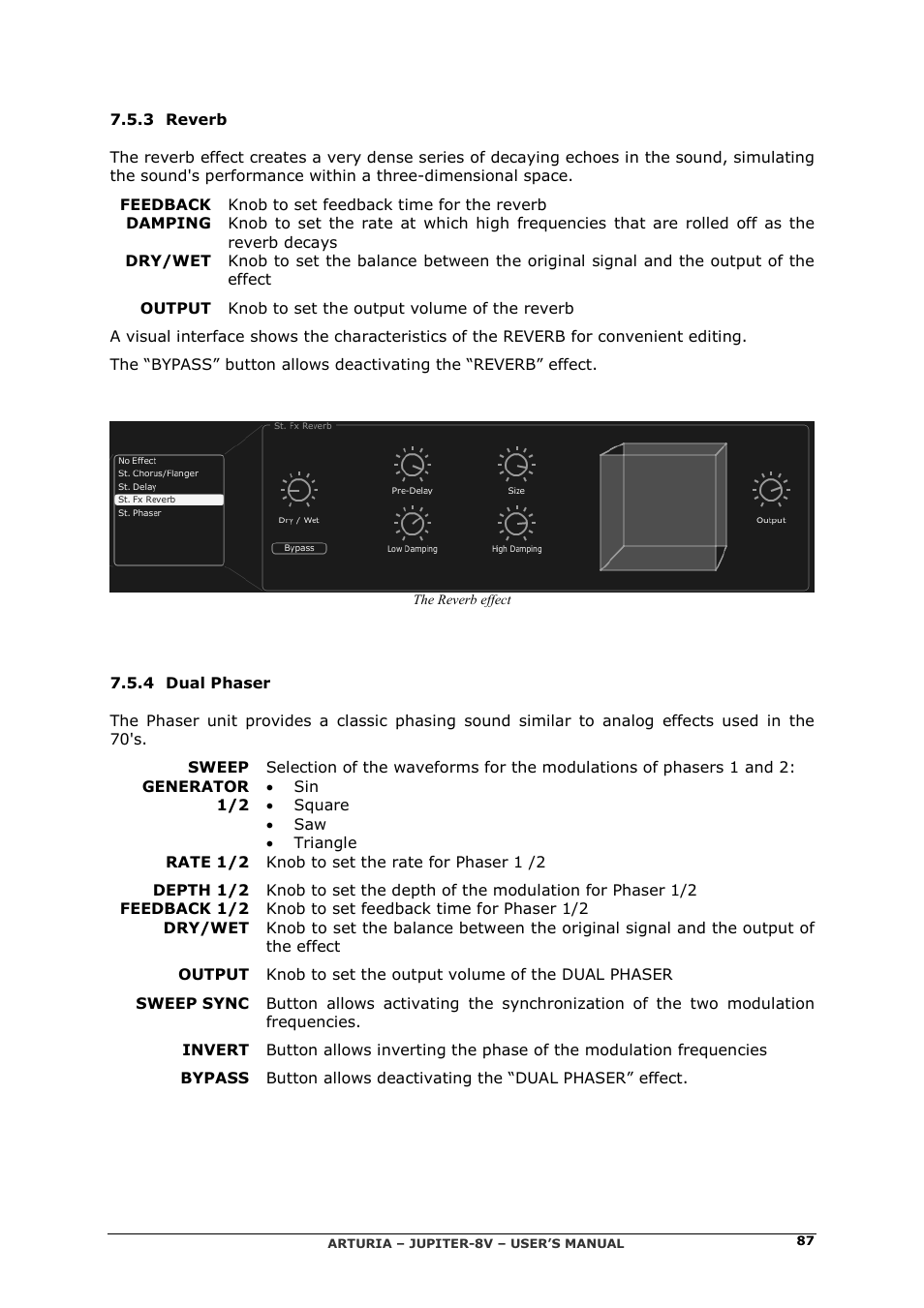Arturia JUPITER-8V 2 User Manual | Page 87 / 125